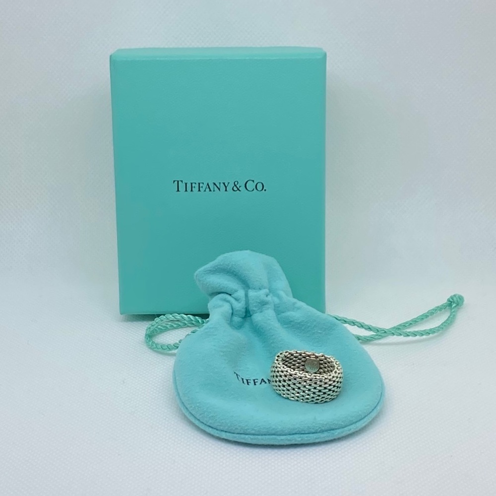 Tiffany & Co. mesh ring